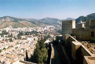 Granada von der Alhambra