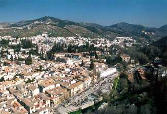 Granada von der Alhambra