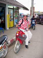 Motorrad auf Koh Samui