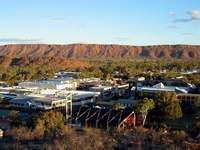 Blick vom Anzac Hill auf Alice Springs